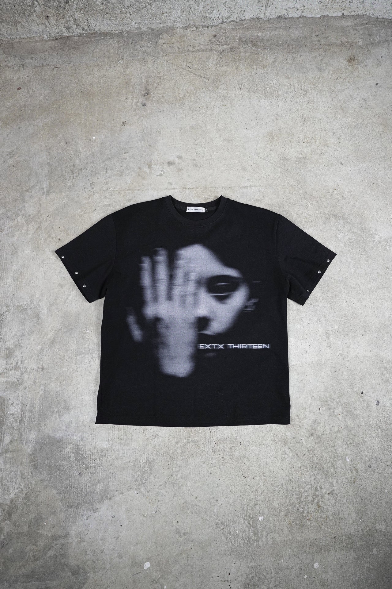 Riveted Motion Blur Tee